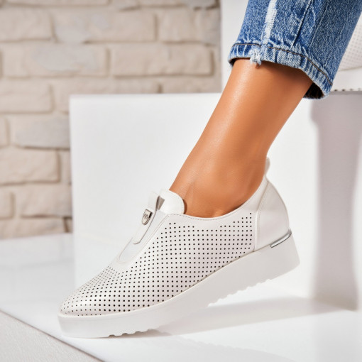 Pantofi dama casual Albi din Piele Ecologica Sira - Img 3