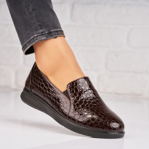 Pantofi dama casual Maro din Piele Ecologica Fabie - Img 2