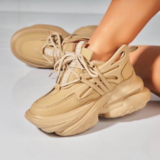 Adidasi Dama Kaki din Piele Ecologica Nasim - Img 3