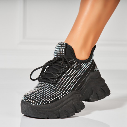 Adidasi Dama Negri din Textil Orien - Img 2