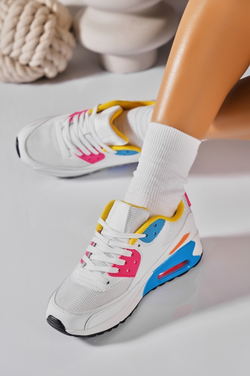 Adidași de damă Piele Ecologica Color Mayely - Img 3