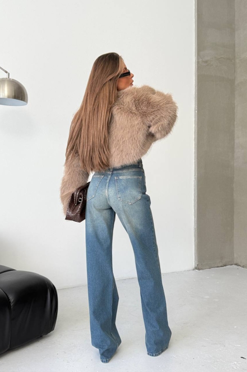 Blugi Regular Fit Albastri Henley - Img 6