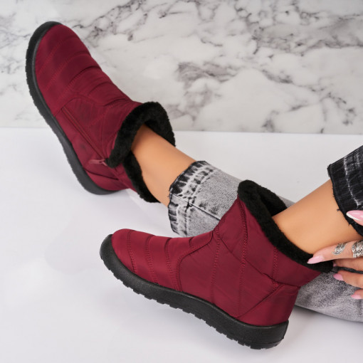 Cizme Dama Imblanite Rosii din Fas Prym - Img 2