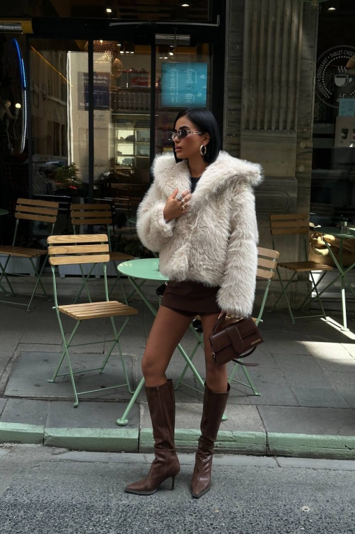 Jachete Dama Bej Kayeri - Img 2