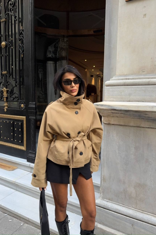 Jachete Dama Camel Raniya - Img 1