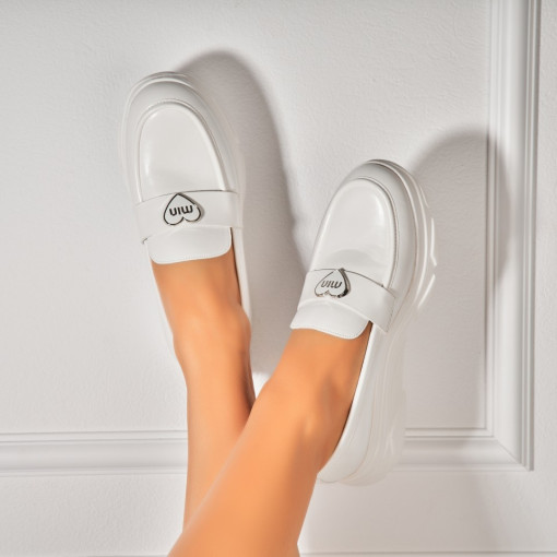 Pantofi dama casual Albi din Piele Ecologica Anika - Img 3