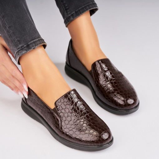 Pantofi dama casual Maro din Piele Ecologica Fabie - Img 3