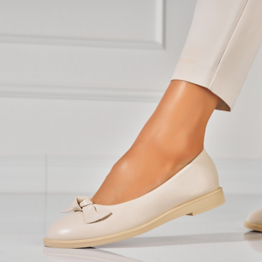 Balerini dama Piele Ecologica Bej Avien - Img 2