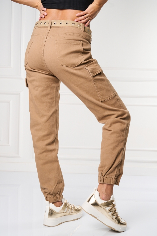 Blugi dama Mom Fit Kaki Danny - Img 3