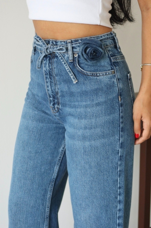 Blugi Regular Fit Albastri Gabry - Img 3