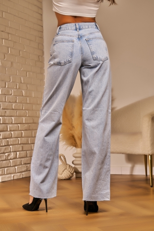 Blugi Regular Fit Albastri Nayhe - Img 2