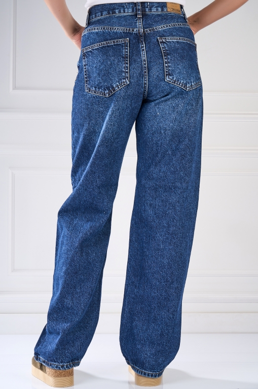 Blugi Regular Fit Bleumarin Raaka - Img 3