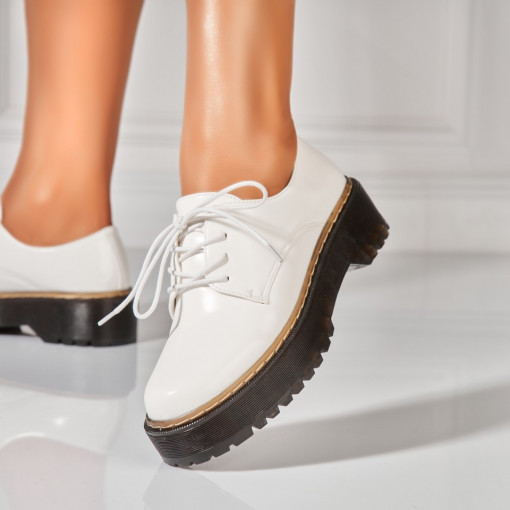 Pantofi dama casual Albi din Piele Ecologica Bradyn - Img 2