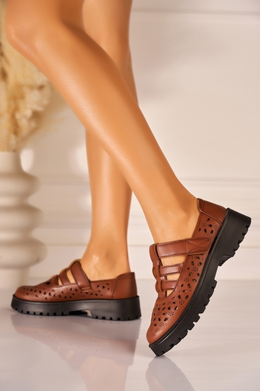 Pantofi dama casual Maro din Piele Ecologica Prajna - Img 2