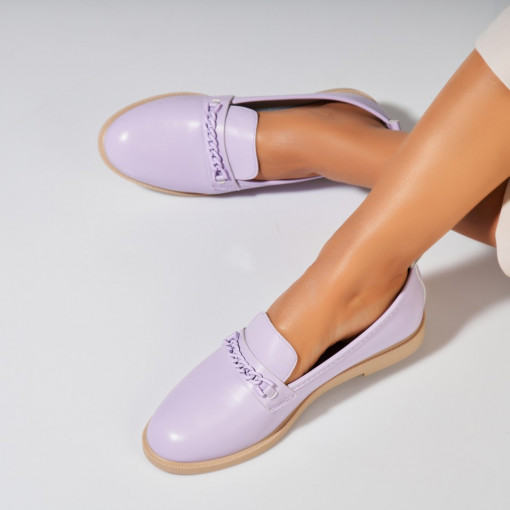 Balerini dama Piele Ecologica Mov Henly - Img 2