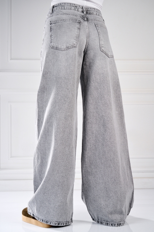 Blugi Damă Oversize Gri Lavika - Img 4