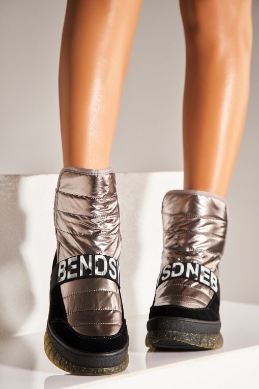 Cizme Dama Imblanite Negre din Fas Zulmy - Img 3