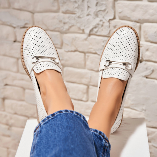 Pantofi dama casual Albi din Piele Ecologica Cyrie - Img 3