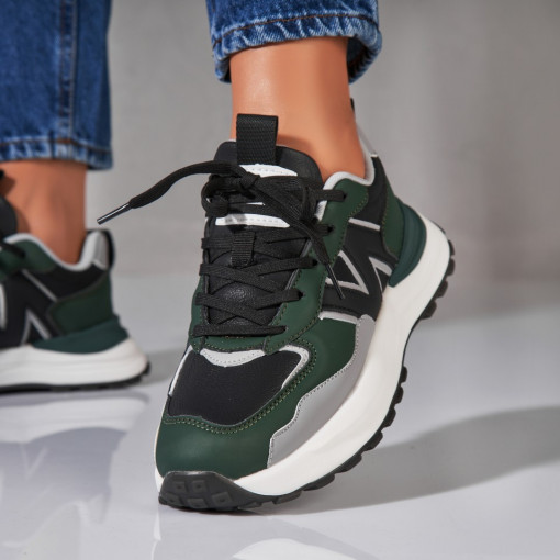 Adidași damă Negri din Piele Ecologica Dayra - Img 2