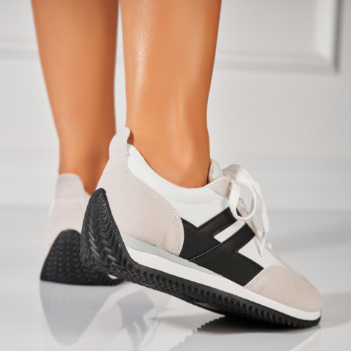 Adidași damă Negri din Piele Ecologica Intoarsa Kiro2 - Img 2