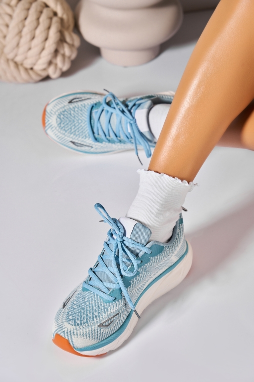 Adidași de damă Textil Turcoaz Brella - Img 2