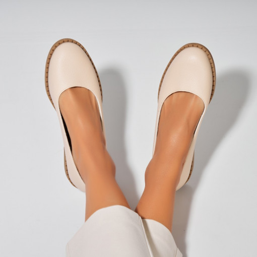 Balerini dama Piele Ecologica Bej Esmy - Img 3