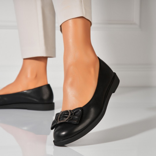 Balerini dama Piele Ecologica Negru Laren - Img 2