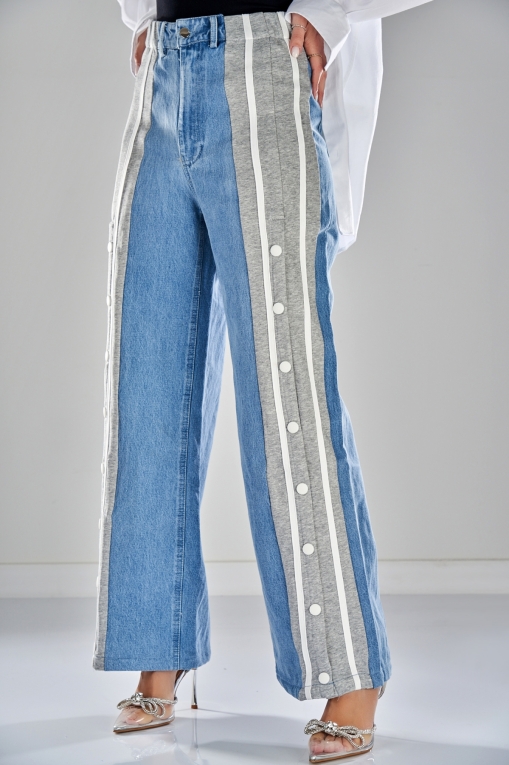 Blugi Damă Oversize Gri Alesa - Img 2