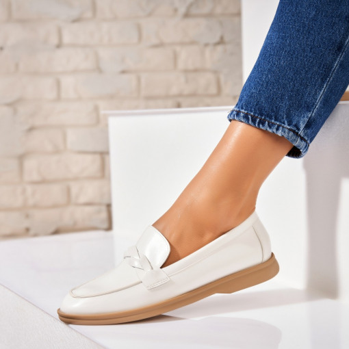 Pantofi dama casual Albi din Piele Ecologica Osmara - Img 2