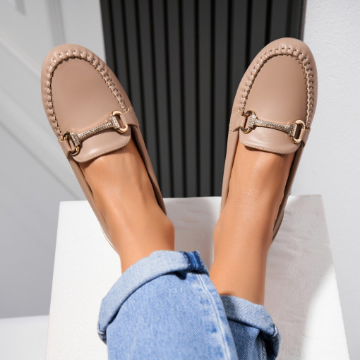 Pantofi dama casual Kaki din Piele Ecologica Savio - Img 2