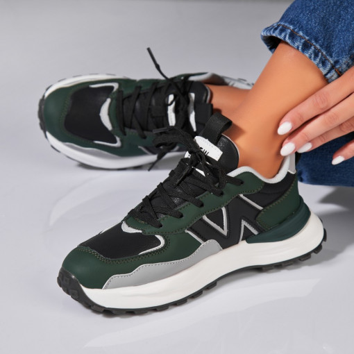 Adidași damă Negri din Piele Ecologica Dayra - Img 3