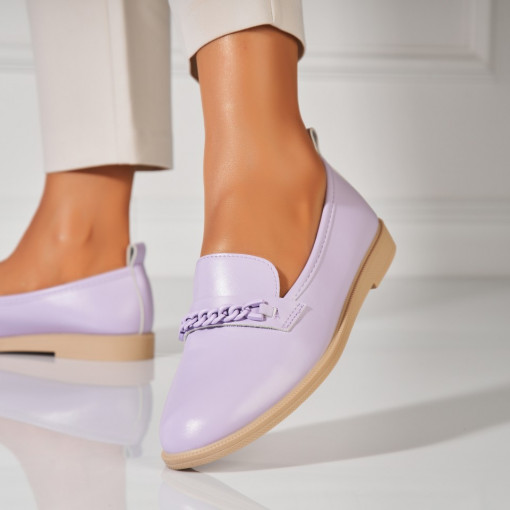 Balerini dama Piele Ecologica Mov Henly - Img 3