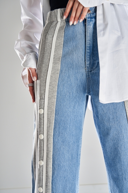 Blugi Damă Oversize Gri Alesa - Img 3