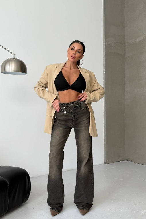 Blugi Regular Fit Negri Audra - Img 2