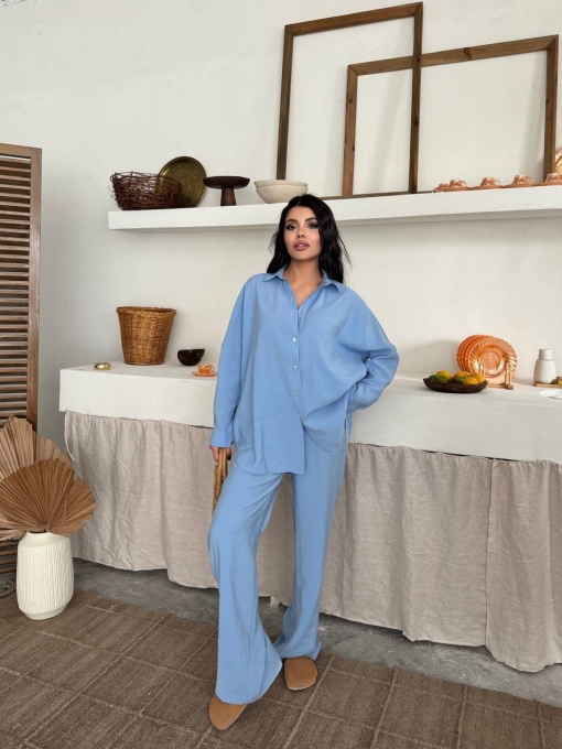 Compleuri Dama Albastru Camila - Img 4