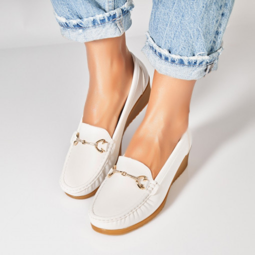 Pantofi dama casual Albi din Piele Ecologica Aanya - Img 2