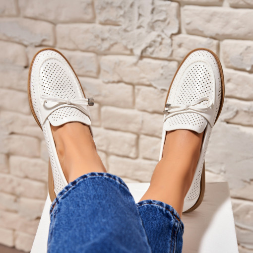 Pantofi dama casual Albi din Piele Ecologica Bayne - Img 2