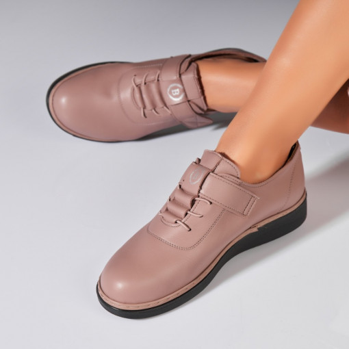 Pantofi dama casual Kaki din Piele Ecologica Kaylyn - Img 3