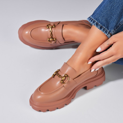 Pantofi dama casual Kaki din Piele Ecologica Maylin - Img 3