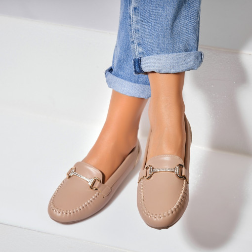 Pantofi dama casual Kaki din Piele Ecologica Savio - Img 3