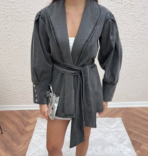 Sacouri Dama Gri Scarlet - Img 2