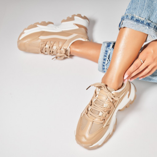 Adidasi Dama Kaki din Piele Ecologica Meher - Img 2