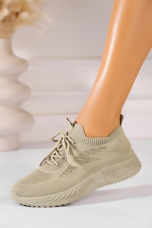 Adidași de damă Textil Verde Serene - Img 3