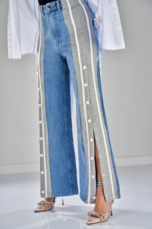 Blugi Damă Oversize Gri Alesa - Img 4