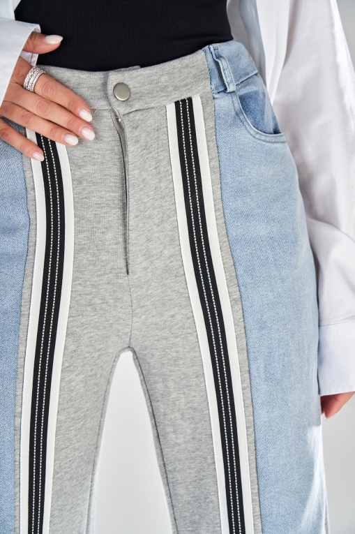 Blugi Damă Oversize Gri Dannie - Img 4