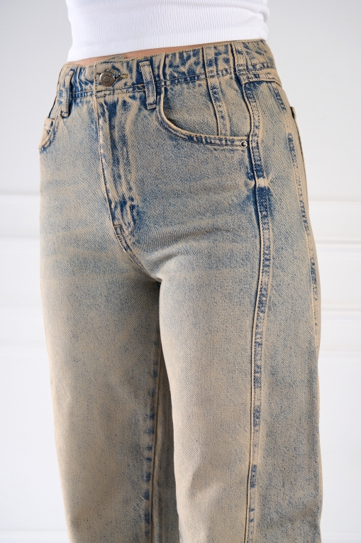 Blugi Regular Fit Albastri Ekanta - Img 3