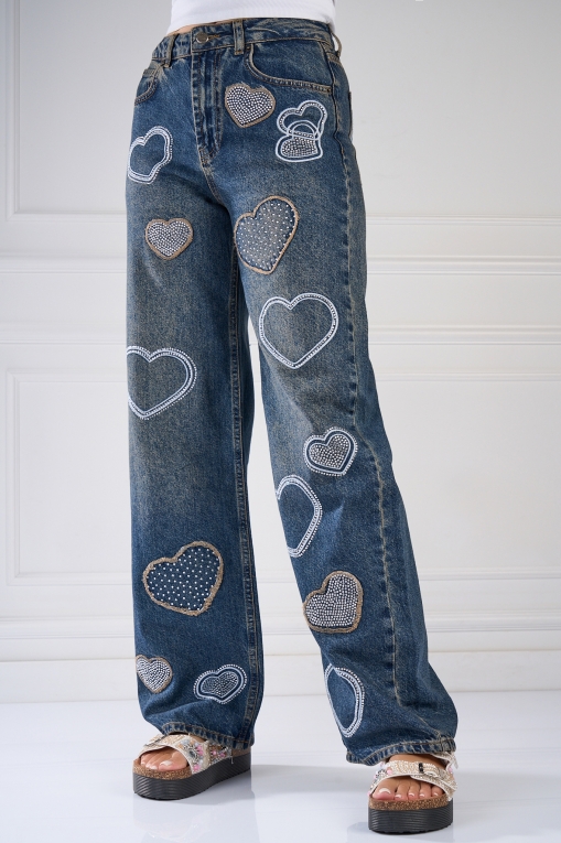 Blugi Regular Fit Albastri Rewa - Img 2