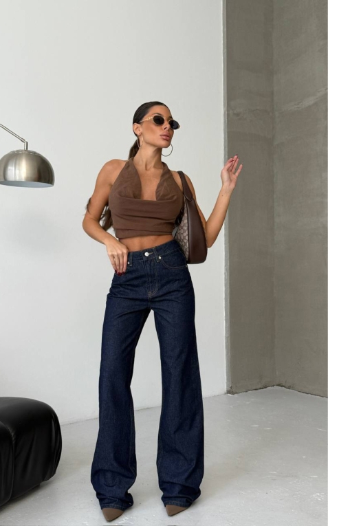 Blugi Regular Fit Bleumarin Zenvery - Img 5