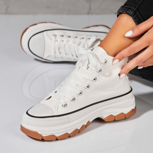 Sneakersi dama Textil Albi Tessi - Img 2