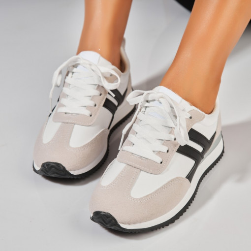 Adidași damă Negri din Piele Ecologica Intoarsa Kiro2 - Img 4